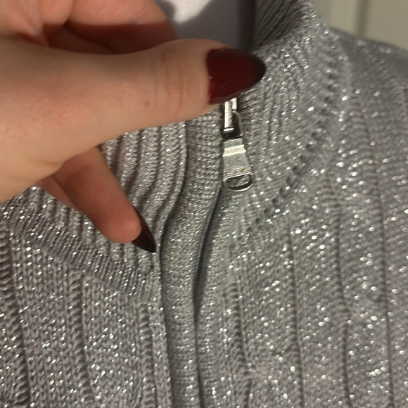 Stunning L- Ralph Lauren Active Glitter Cardigan - Picture 5 of 8